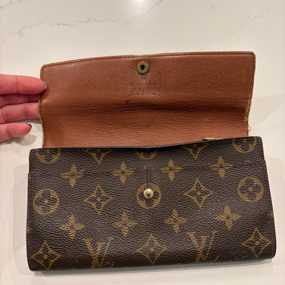 Louis Vuitton vintage monogram long wallet TH0968 *project piece* - Picture 6 of 16